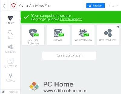 图片[2]-Avira Antivirus Pro 15.0.36 破解版-PC Home