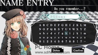 Amnesia Memories 游戏界面1