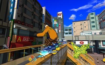 Jet Set Radio 游戏界面1