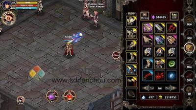 Delphinia Chronicle 游戏界面1