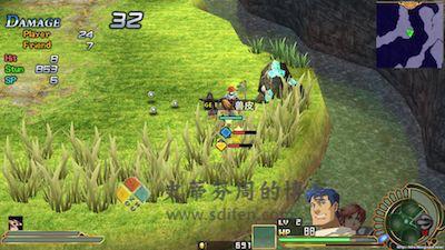 伊苏 7 游戏界面1