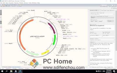 SnapGene 主界面 SnapGene 主界面