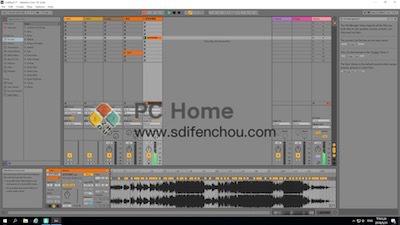 Ableton Live Suite 主界面