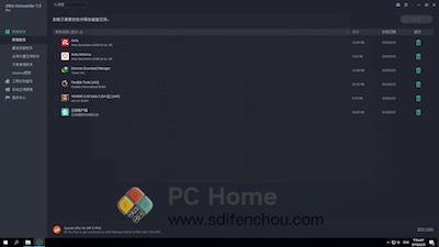 Iobit Uninstaller 主界面