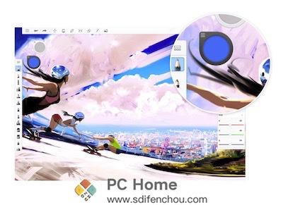 SketchBook 主界面 SketchBook 主界面