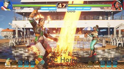 FIGHTING EX LAYER 游戏界面1