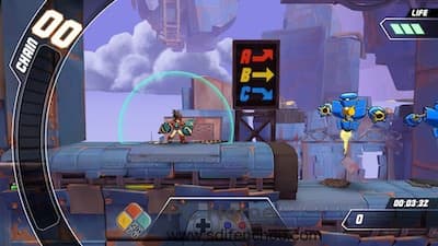 Skybolt Zack 游戏界面1