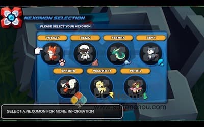 Nexomon 游戏界面2 Nexomon 游戏界面2