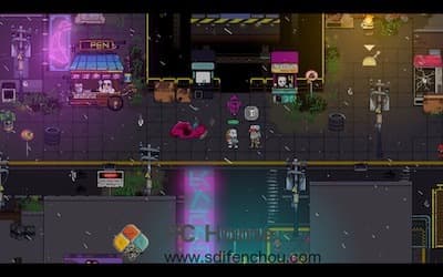 Neon City Riders 游戏界面1
