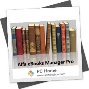 eBooks Manager Pro 中文破解版-PC Home
