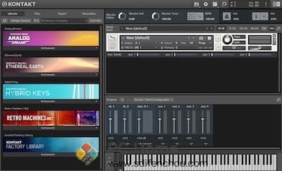 Native Instruments Kontakt 界面