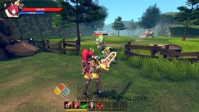 Black Knight – Milena 游戏界面