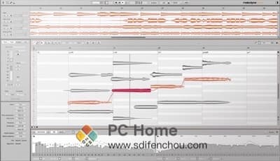 Melodyne Studio 主界面