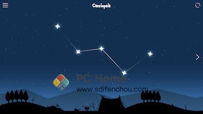 CATch the Stars 游戏界面