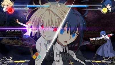 Melty Blood 游戏界面1