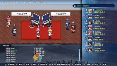 Melty Blood 游戏界面2
