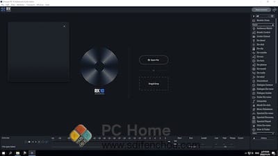 iZotope RX 10 Audio Editor 主界面