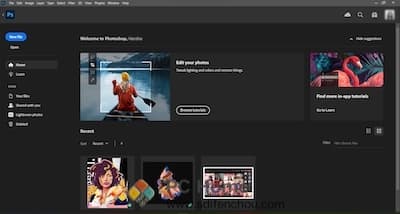 Adobe Photoshop 2023 主界面