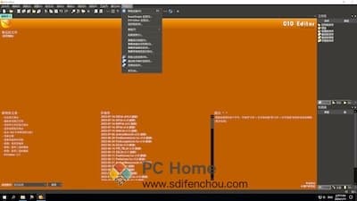 010 Editor 14 汉化版界面