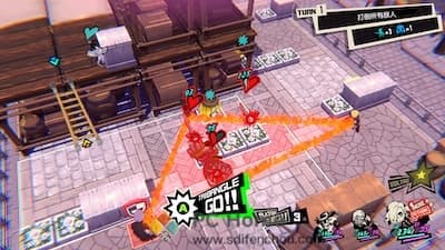 女神异闻录５ 战略版 游戏界面2