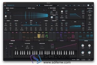 Arturia Pigments 主界面