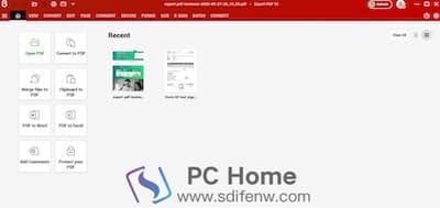 Avanquest eXpert PDF 主界面