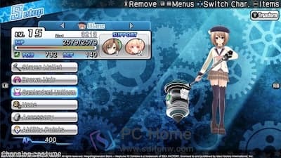 MegaTagmension Blanc + Neptune VS Zombies (Neptunia) 游戏界面2
