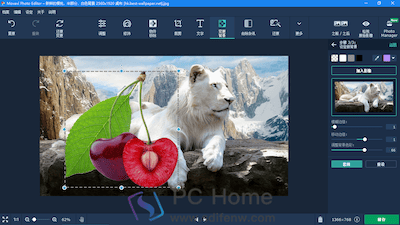 Movavi Photo Editor 主界面
