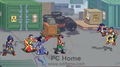 龙威小子：街头大乱斗 游戏界面2