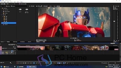 VEGAS Pro 22 主界面