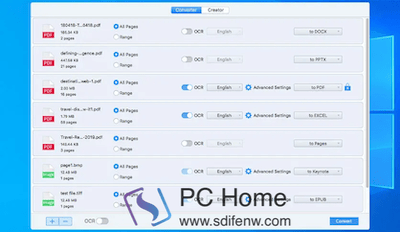 Cisdem PDF Converter OCR 主界面