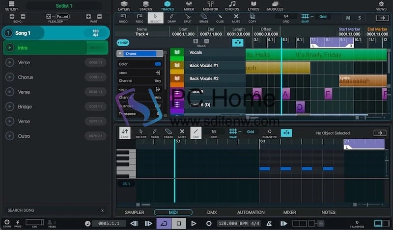Steinberg VST Live Pro 主界面